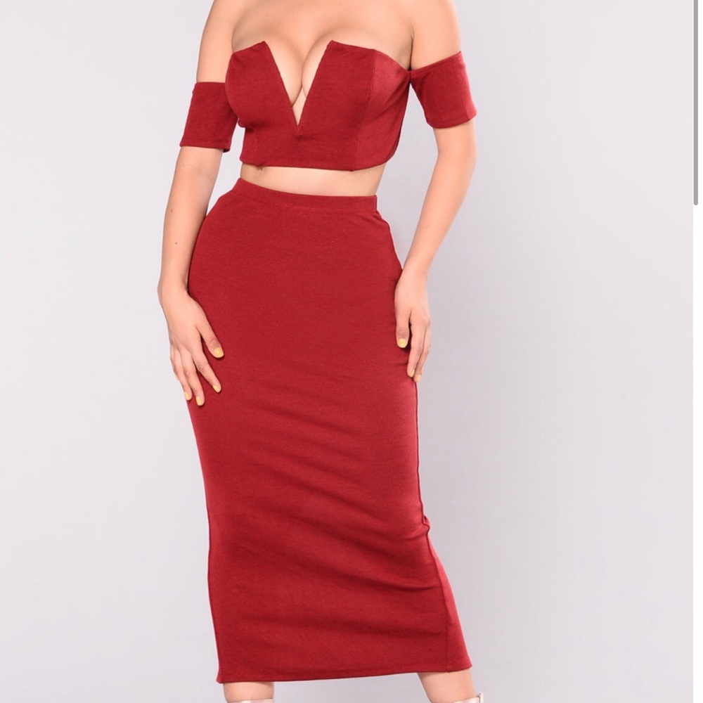 Fashion Nova Sarah Wine Set